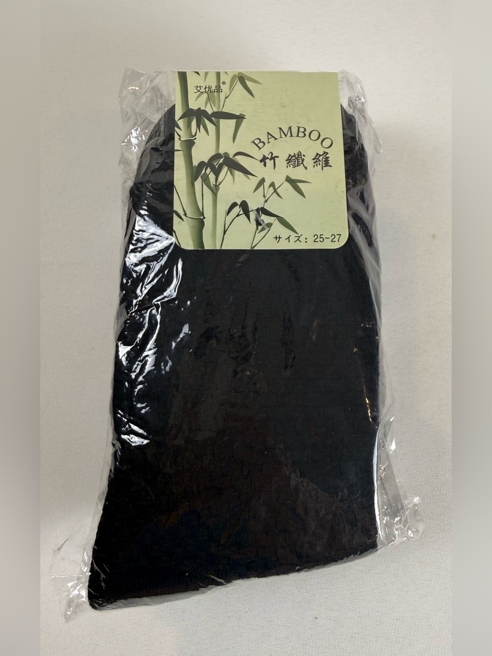5 Pairs Men’s Breathable Moisture-Wicking Crew Socks Size 7–9 Black